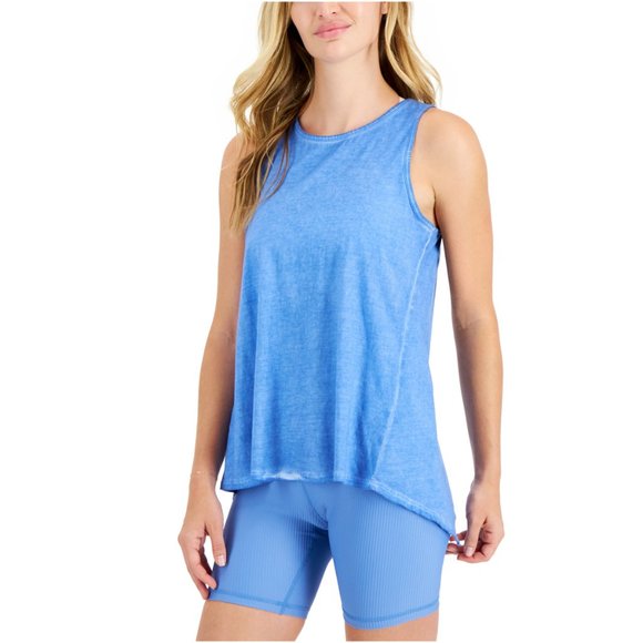 New ID IDEOLOGY Women's Split-Back Tank Top - Picture 1 of 2